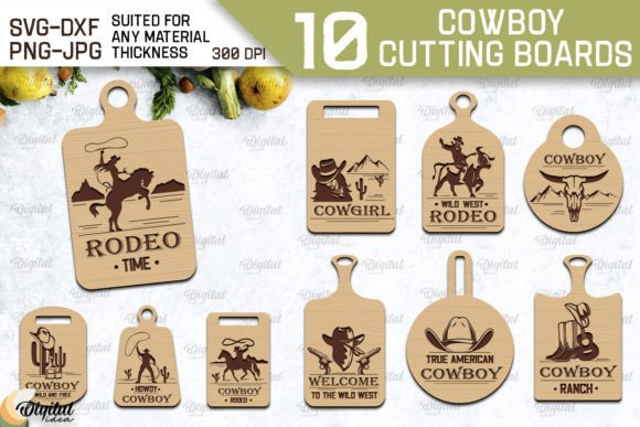 Cowboy Cutting Boards Laser Cut Bundle Review for Real Projects