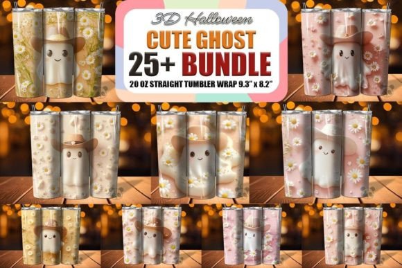 Cowboy Ghost 3D Tumbler Wrap Bundle Review