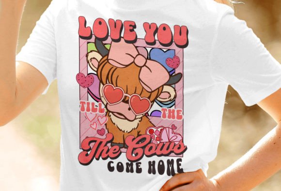Highland Cow Valentine Png, Love You: A Designer’s Honest Take