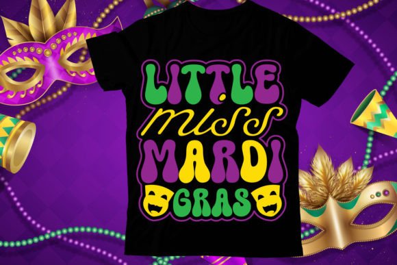 Little Miss Mardi Gras T Shirt Design Review for Real Projects