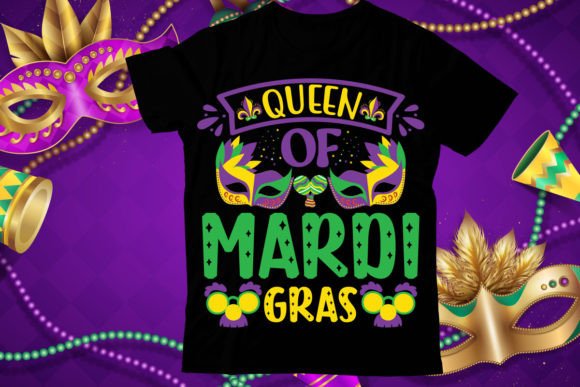 Queen of Mardi Gras T Shirt Design Review