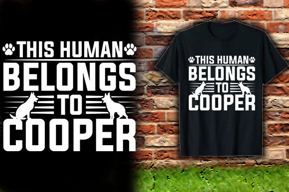 THIS HUMAN BELONGS to COOPER TSHIRT DESIGN Review