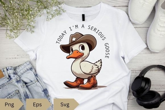 Today I'm a Serious Goose T-shirt Design Review