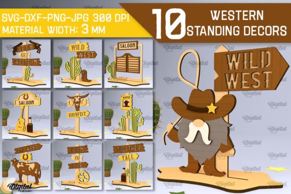 Western Standing Decor Laser Cut Bundle Review