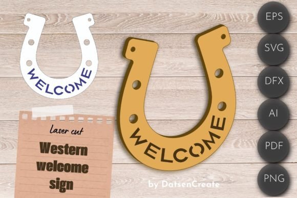Western Welcome Sign Embroidery Design Review